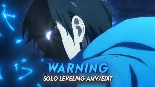 XANAKIN! Warning | Sung Jin Woo Solo Leveling [AMV/Edit]!