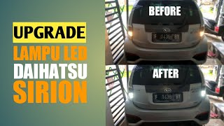 Upgrade Stop Lampu LED Daihatsu Sirion | CarVlog