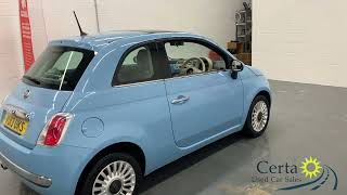 2013 Fiat 500 1.2 Petrol Manual 3dr