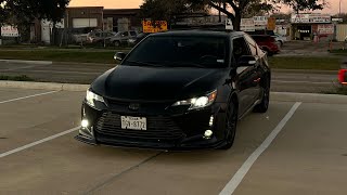 2015 Scion tc Night POV Drive