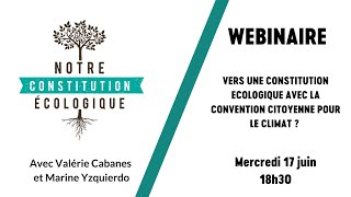 Webinaire - Constitution Écologique