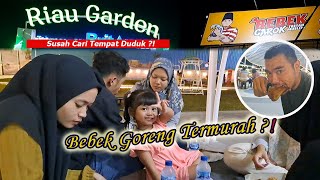 Makan Bebek Carok Tretan Pekanbaru Besar dan Empuk, di Taman Riau Garden Panam 2023 @yuripolala