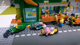 lego zombie apocalypse grocery store