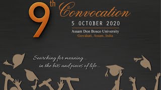 ADBU 9th Convocation - 5th October 2020