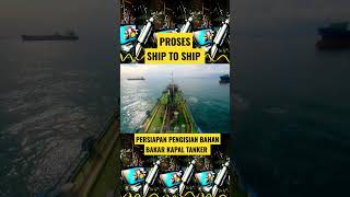 🔴PROSES SANDAR KAPAL KE KAPAL#shortvideo #kapal #shorts #kapaltanker