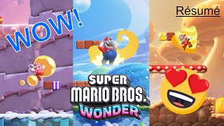 Résumé: Super Mario Bros Wonder Direct (6 min)