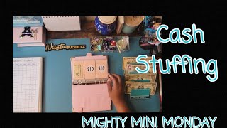 FIRST CASH ENVELOPE STUFFING 2024 | MIGHTY MINI MONDAYS |