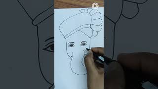 #gandhijisketch #ganeshchaturthi#viralvideo