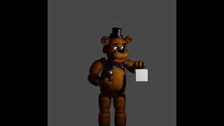 Freddy Fazbear Conjures A Cube With His Magic Powers