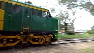 Steamranger loco 958 on a charter 28/10/2018