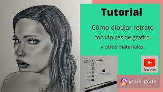 Tutorial: Cómo dibujar rostro con lápices | PARTE 1