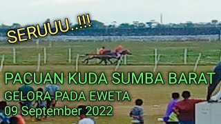 PUTARAN KEDUA KELAS D PACUAN KUDA SUMBA BARAT