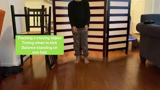 Gross Motor Activities with a ball