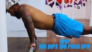 O Brolick 100 dips/100 push-ups unbroken under 5 minutes