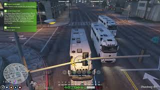 GTA5RP - MOTORCADE ROLLING THROUGH THE CITY