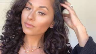 How to Get a Permed Curl Look Using a Narrow Barrel Curling Wand - Silk Oil of Morocco