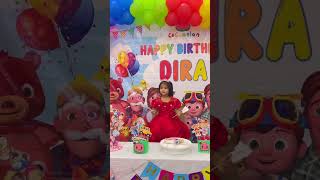 Dira second birthday celebration #cocomelon #babygirl #shorts #viralshorts #baby #cutest #babyvideos