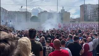 Filadelfia raduno del 2 maggio: i tifosi caricano la squadra