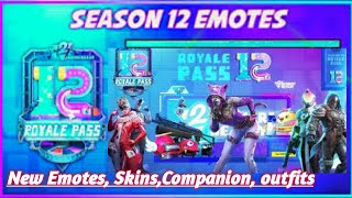 SEASON 12..NEW EMOTES |NEW SKIN| NEW COMPANION