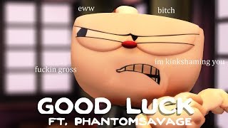 [ MMD ☕ Cuphead ] Good Luck ft. PhantomSavage ( Original comic by wonderweird )