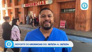 1070 pacientes atendidos en el servicio de urgencias del Hospital Emiro Quintero Cañizares