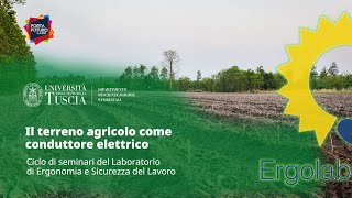 🖥️ WEBINAR | IL TERRENO AGRICOLO COME CONDUTTORE ELETTRICO