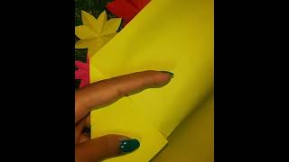 ||easy paper flowers||paper crafts|| #shortvideo #viral #karabi #artist #flowers #papercraft #paper