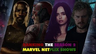 Ranking The Season 2 Marvel Netflix Shows | A Sweaty Discussion