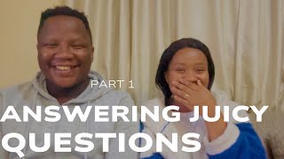 Part 1: Answering your juicy questions | young couple | new parents