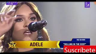 Imitadora de adele en yo soy 2018