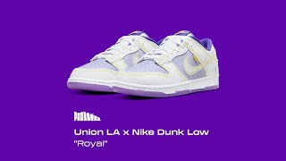 Tretie Union LA x Nike Dunk Low vychádzajú 31. marca s názvom “Royal” #podrazkarelease #shorts