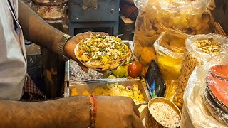 Papri Chaat 30 rs Per Plate | Yummy Papdi Chaat at Kolkata Metro | Indian Street Food Papdi Chaat