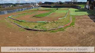 Männertraum wird wahr: Rennstrecke für ferngesteuerte Autos in Berg