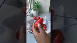 tanghulu in the MICROWAVE?? 🍡🍓 | whos_ceegee | #tanghuluasmr #houdini