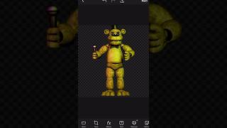 How Scott Cawthon Made Golden Freddy | #fnaf #goldenfreddy #fivenightsatfreddys #viral #shorts