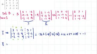 Determinan Matriks menggunakan Ekspansi Kofaktor