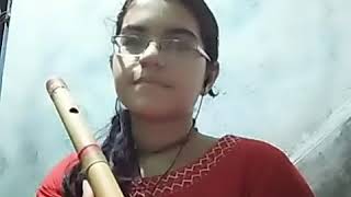 Mayabono biharini instrumental । Rabindra Sangeet। Flute cover