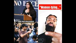 Kristan Hawkins DESTROYS Unhinged ABORTION Activist With FACTS 🤯 #shorts #reaction