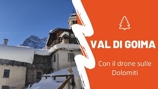 Con il drone sulle Dolomiti - Val di Goima (Zoldo Belluno Veneto)