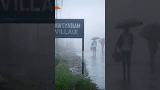 #wettest place on earth #india #rainfall #shorts #trending #viral