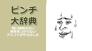 8月9日　水　「ピンチ大辞典」　小さいものからシャレにならんものまで　西京線でお腹が痛くなる　預かった上司の雌犬に家の犬が乗った