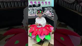 My Daughter Dressed as a Lotus 🌸 | School Dress Competition 2024” || Nawaz Rashadi Vlogs ||