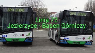 Szczecin w...SPAD czyli autobusem po Szczecinie - linia 72 (Jezierzyce - Basen Górniczy) #2013