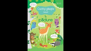 Jocuri de observație cu "Caută și găsește - Jocuri în pădure" pentru Copii