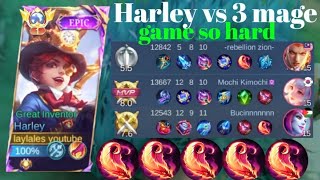 HARLEY VS SELENA VS VALIR❗BUILD ONE HIT ENEMY DELETE! GAME SO HARD | build top 1 global Harley