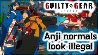 Anji feels way too easy for how good he actually is Guilty Gear Strive Character Trailer Reaction