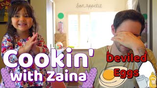 Cookin with Zaina - Deviled Eggs