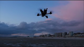 On the Touquet beach