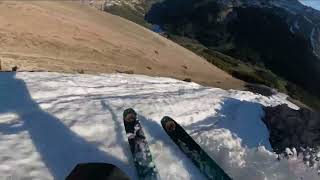 Evening Summer Skiing in Colorado