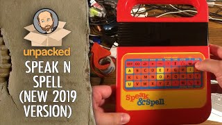 The new 2019 Speak N Spell | Unboxing and First Impressions | Ever-Curious Geek